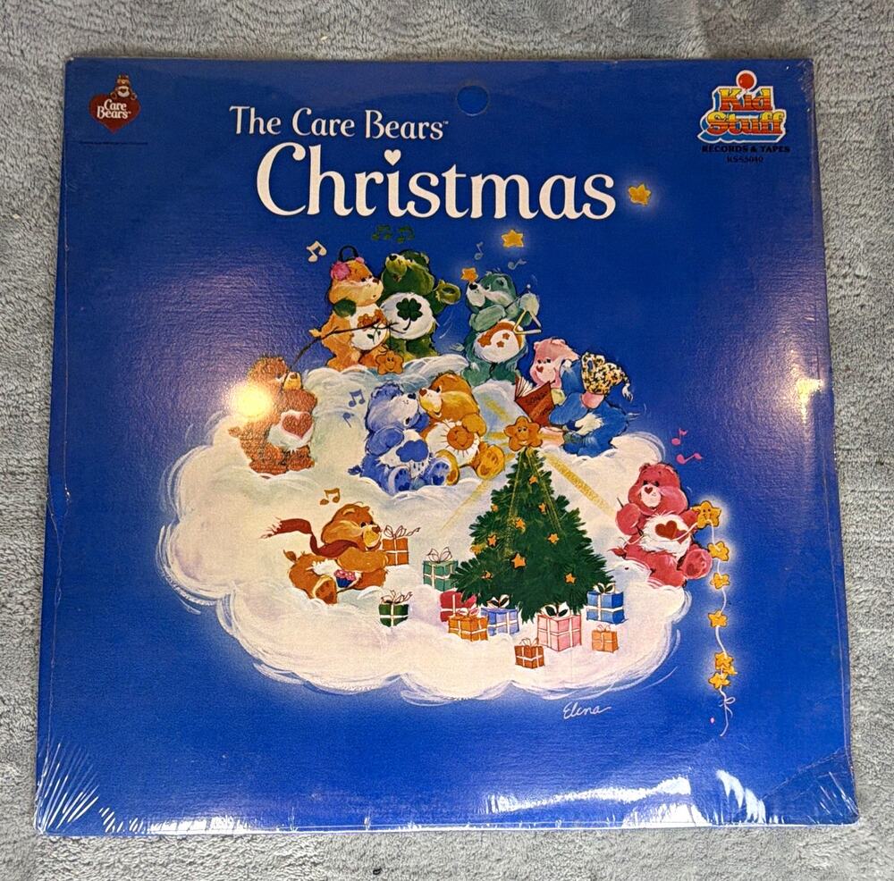 Vintage 1983 The Care Bears Christmas Vinyl LP Record Kid Stuff KSS5010 SEALED